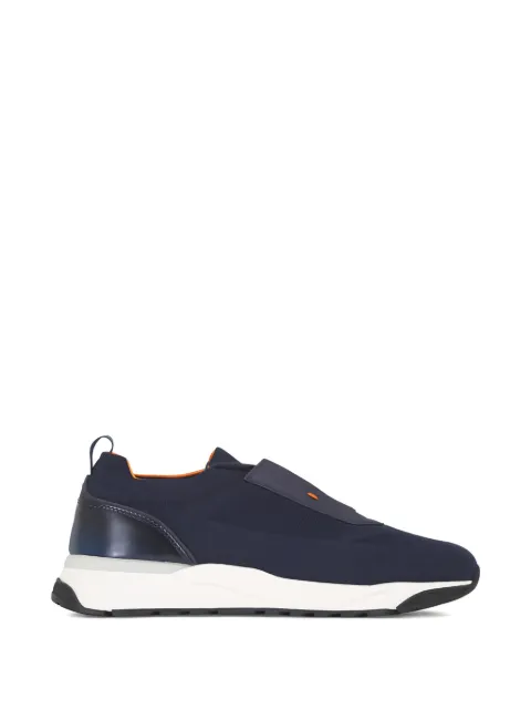 Santoni lace up sneakers Blue FLINAHODU61