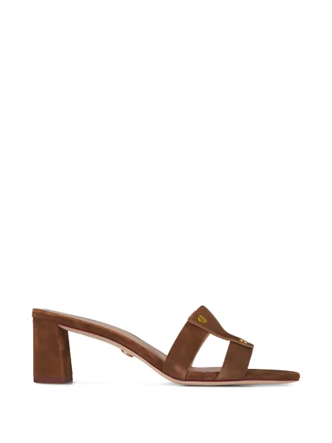 Veronica Beard studded heeled sandals Brown J8309L2200