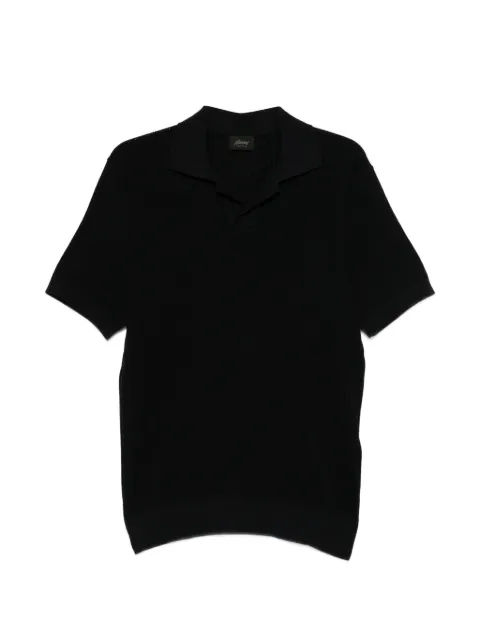 Brioni ribbed T-shirt Blue UMKC0LPDK09