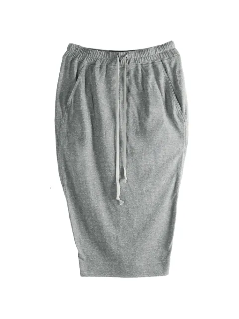 Rick Owens DRKSHDW Pillar midi skirt Grey DS01F4322JGM