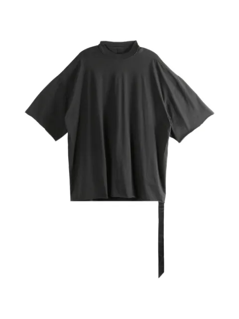 Rick Owens DRKSHDW tie-detail T-shirt Black DU01F4259RN