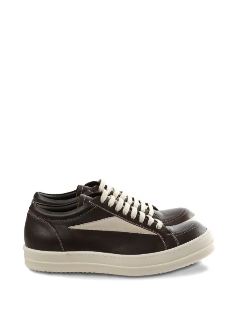Rick Owens Vintage lace-up sneakers Brown RU01F2897LCOLVS