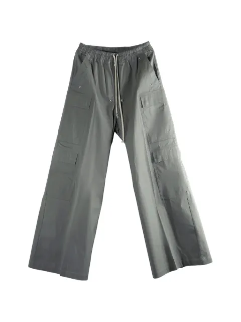 Rick Owens Cargobelas cargo-pockets trousers Green RU01F2339TE