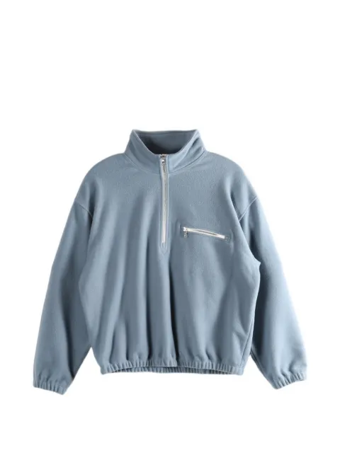 Rier half-zip fleece sweatshirt Blue NFL1