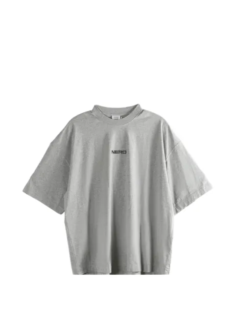 VETEMENTS Nerd-print T-shirt Grey ME76TR207G