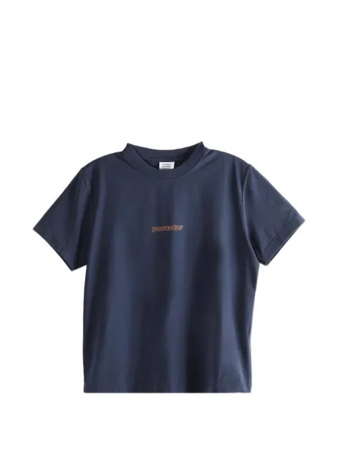 VETEMENTS printed short-sleeve T-shirt Blue ME76TR215N