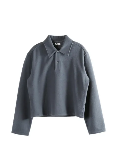 Rier long-sleeve polo shirt Grey NFL20