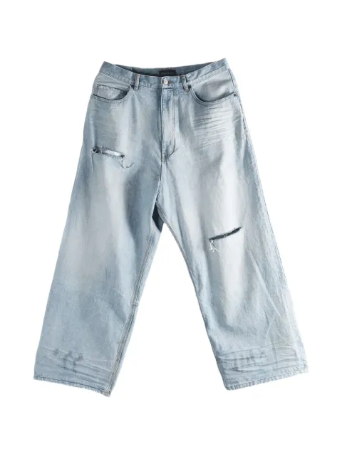 Balenciaga distressed jeans Blue 857216TTWB1