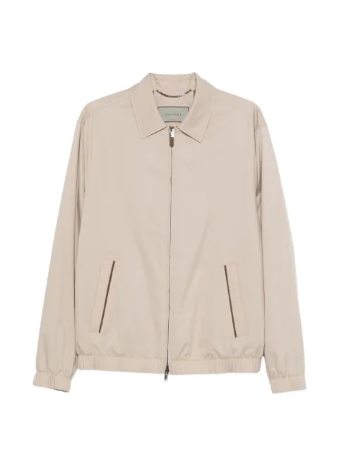 Canali zip-up jacket Neutrals O41046SG03220