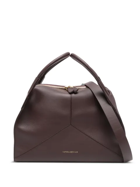 Victoria Beckham plié leather tote bag Red B126AAC007198A