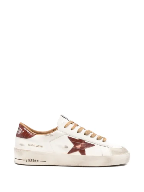 Golden Goose Stardan leather star-motif sneakers White GMF00667F008139