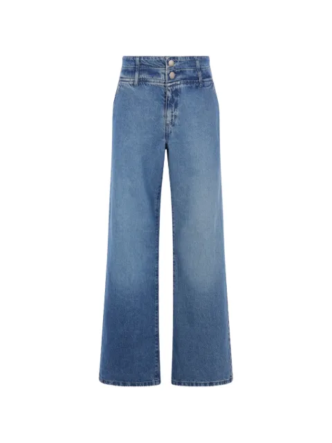 Federica Tosi button denim jeans Blue 4080140241