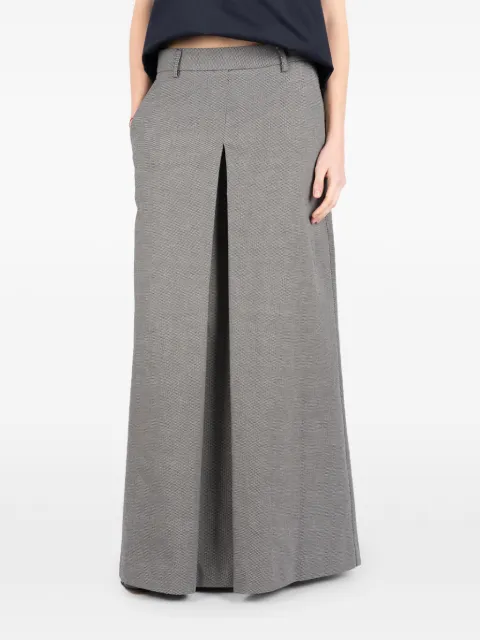 Société Anonyme Victoria front-slit maxi skirt Grey VICTORIASA18W98CN100