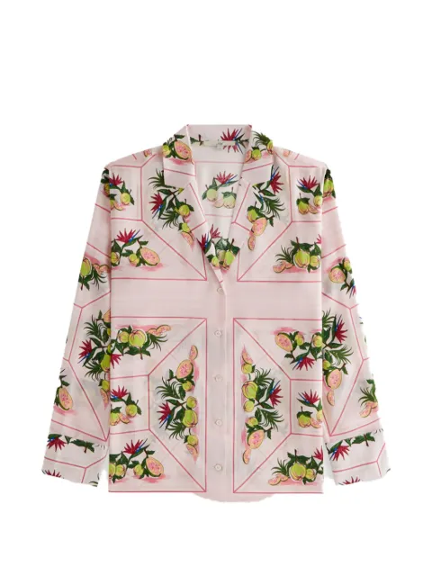 KITH Amalia II button-down shirt Neutrals KHW030534679