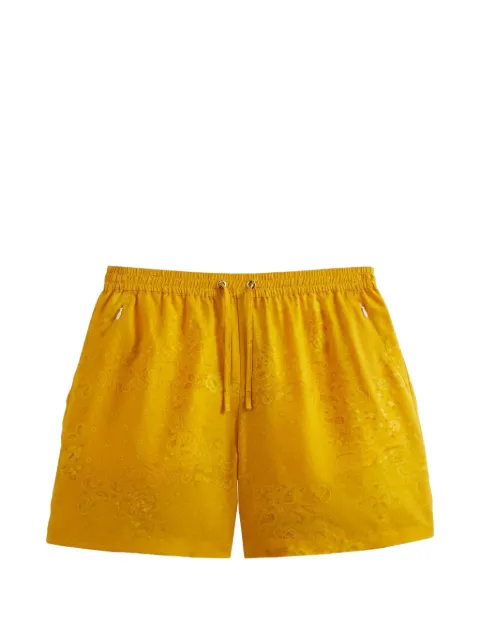 KITH Cedar running shorts Yellow KHM060402723