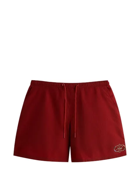 KITH Collins drawstring swim shorts Red KHM060350619