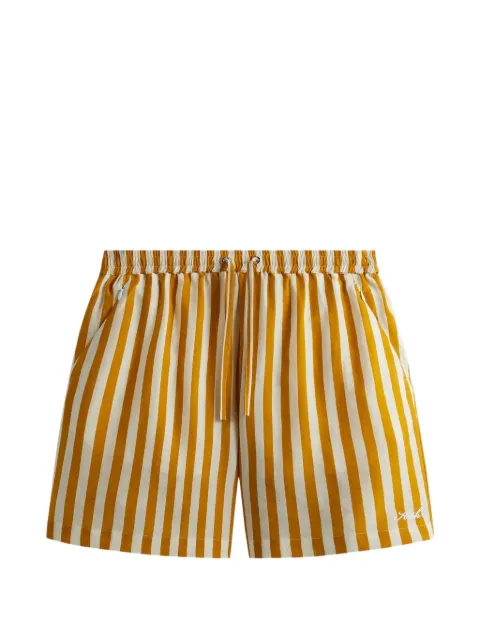 KITH Cedar striped shorts Yellow KHM060365718