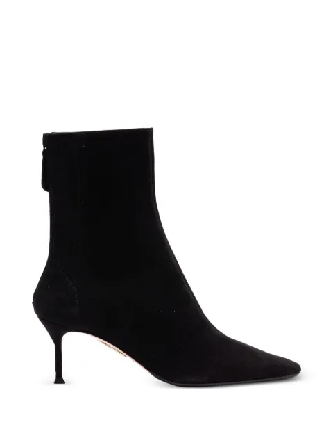 Aquazzura Saint Honore black boots Black SAHMIDB0SUE000
