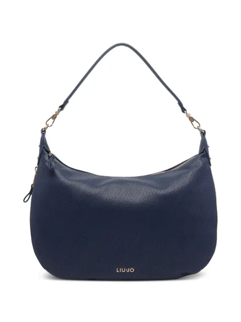 LIU JO logo zip shoulder bag Blue AA6134ES02694024