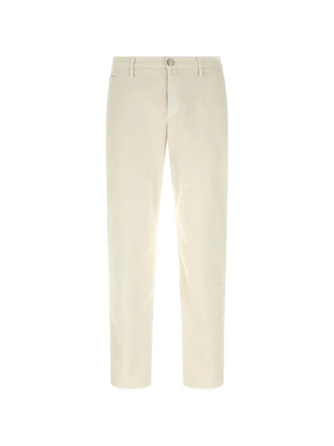 Jacob Cohën logo patch trousers Neutrals UMP0001003S3756
