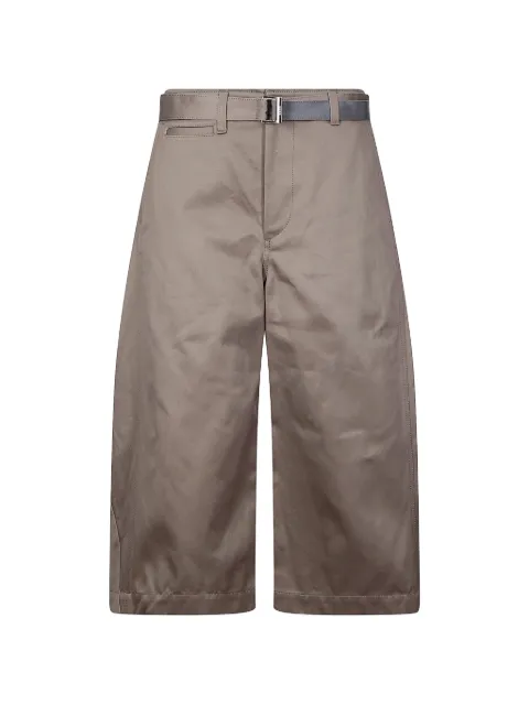 sacai belt chino trousers Grey 2608302