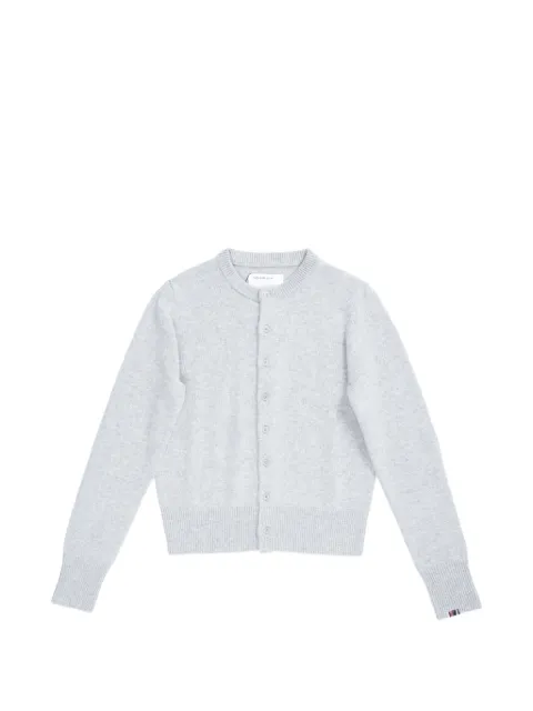 extreme cashmere crew-neck cashmere cardigan Grey 43500301TU02