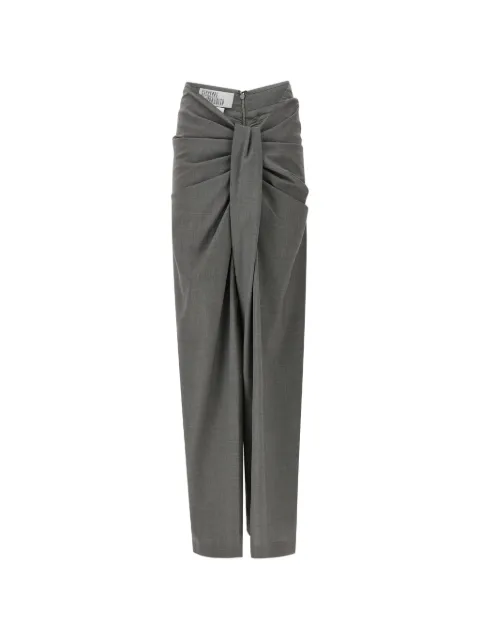 Giuseppe Di Morabito draped asymmetric trousers Grey 06PSPA15316327