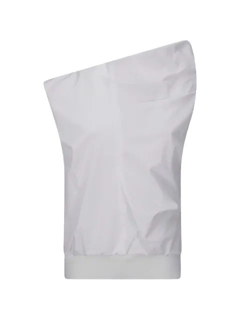 sacai poplin pullover top White 2608393