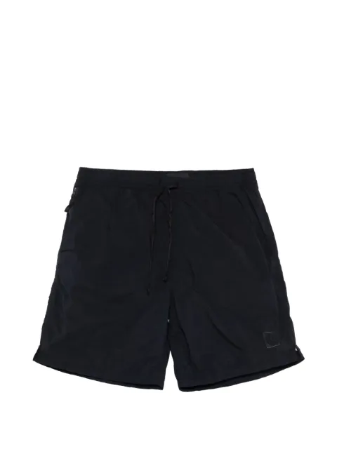 Stone Island B100006 nylon ghost comfort-fit mid-length swim shorts Black L1S15B100006S00F6