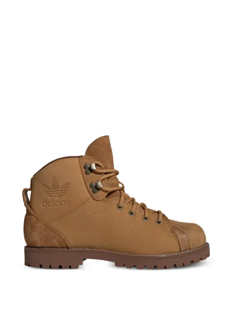 adidas superstar boots Brown JS0703