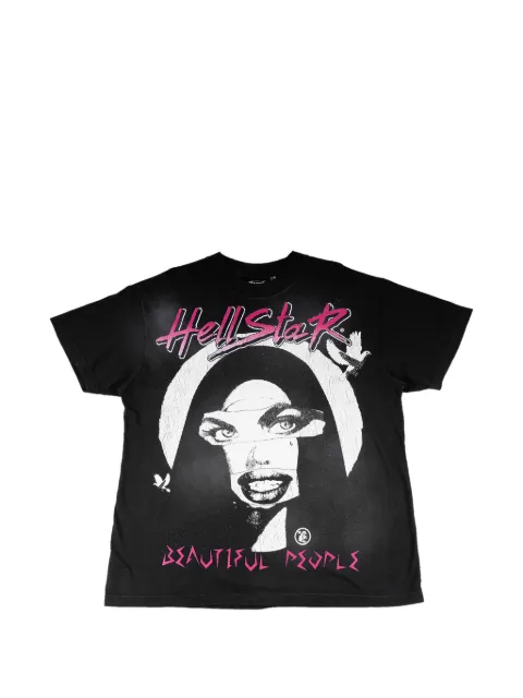 HELLSTAR Beautiful People round-neck T-shirt Grey HSR182