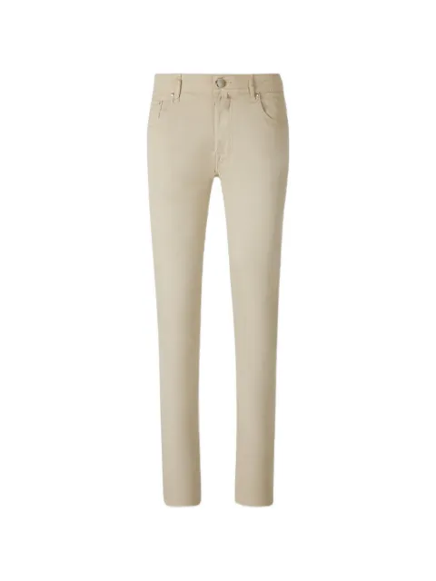 Jacob Cohën logo-embroidered jeans Neutrals JUMQE004S3756C99