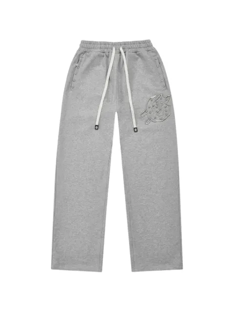 GODSPEED studded symmetric track pants Grey R61UI7EW