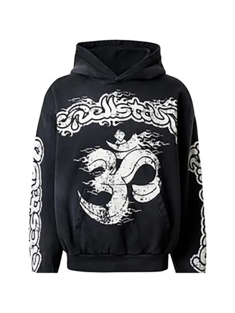 HELLSTAR Yoga Remix hoodie Black HSR165