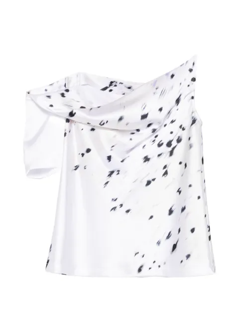 IRO draped-detail blouse White VENUZIA