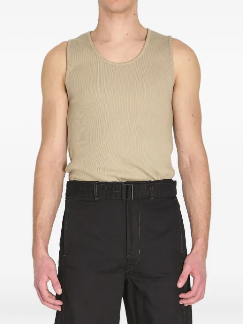 LEMAIRE ribbed tank top Neutrals TS0006LJ1030