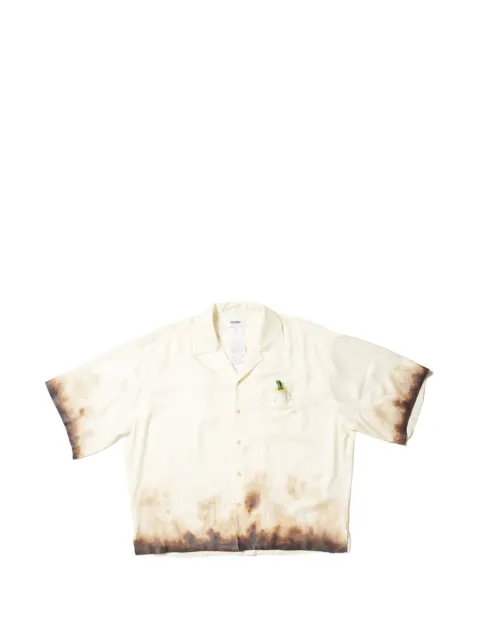 Doublet mud-print shirt White 26SS44SH173