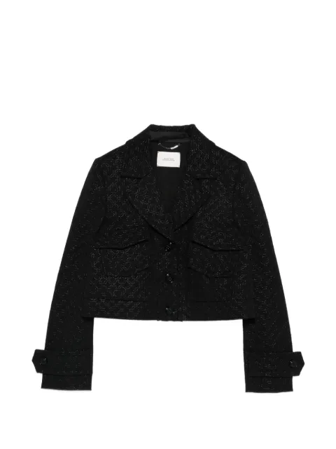 Dorothee Schumacher floral-embroidered jacket Black 348032