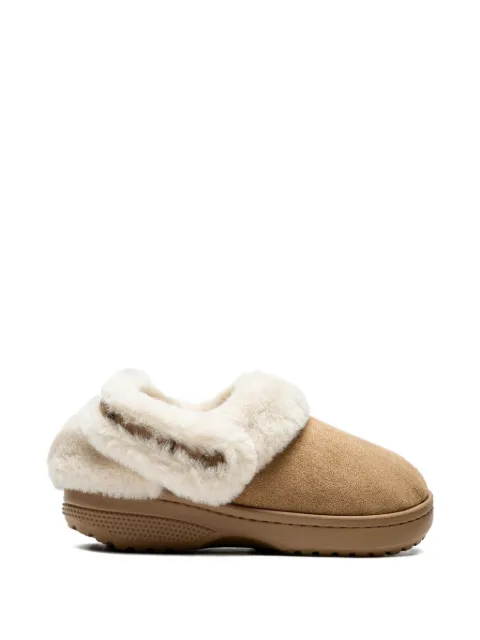 Crocs faux-fur clogs Neutrals 2121062EY