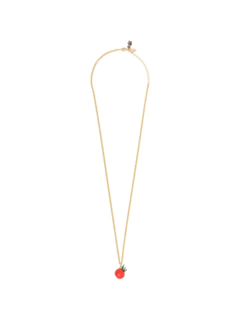 Doublet food-sample chain necklace Gold 26SS83AC46
