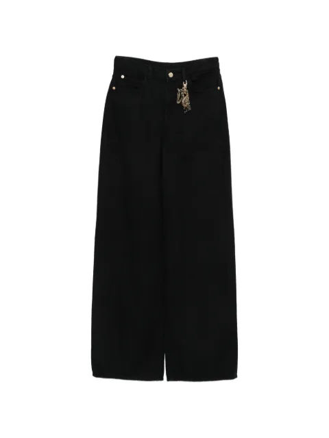 Emporio Armani charm-detail jeans Black EW000737AF21094MC002