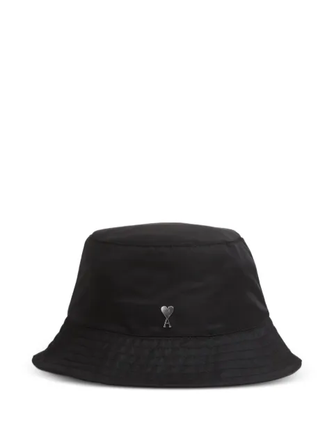 AMI Paris logo bucket hat Black UHA671PA0037