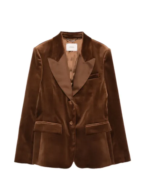 Dorothee Schumacher peaked jacket Brown 340412