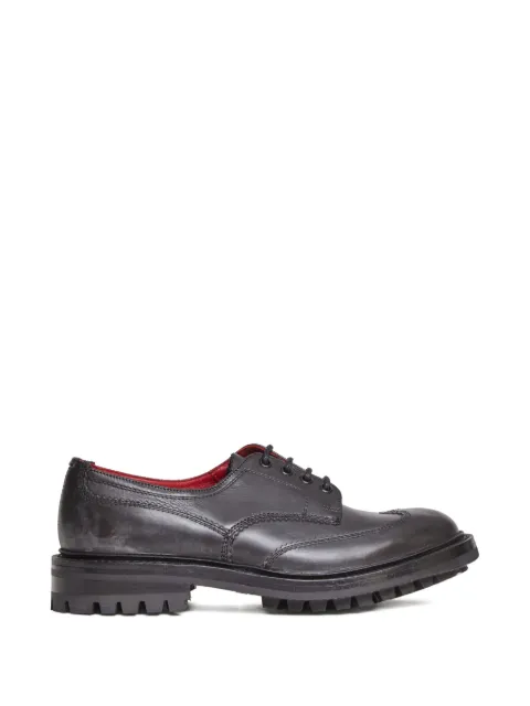 Tricker's lace-up derby shoes Black M7345