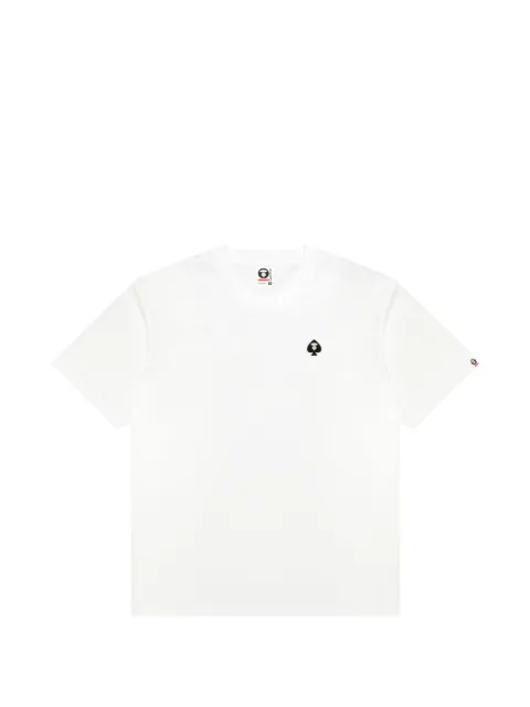 AAPE BY *A BATHING APE® short-sleeve T-shirt White ATE1809XXQ