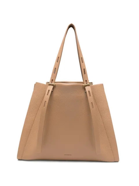 MINOBOSSI medium Paulette leather tote bag Pink PRPAULETTEAIREC901