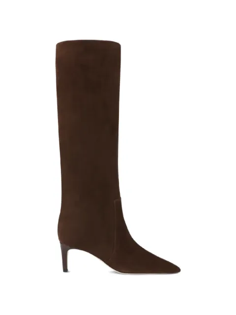 Paris Texas pointed suede boots Brown PX504CIOCCOLATO