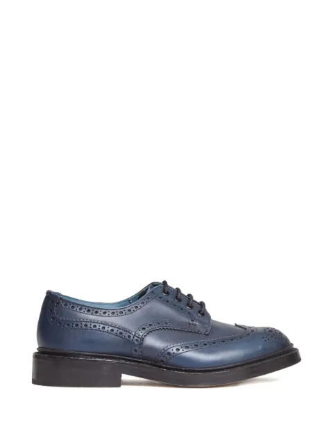 Tricker's Bourton leather derby shoes Blue 5633