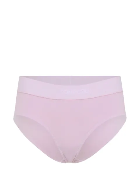 TOM FORD logo waistband briefs Pink KNJ004JEX166