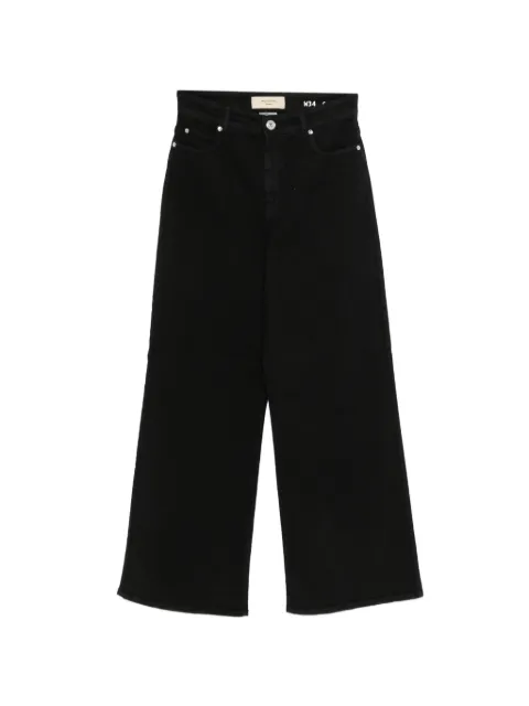 Weekend Max Mara wide-leg five-pockets trousers Black 2615131051600